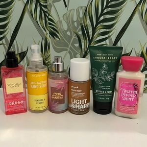 Mini bath and body bundle 6p Set